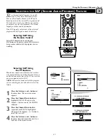 Preview for 37 page of Philips 51 IN DIGITAL WIDESCREEN HDTV MONITOR 51PW9303 Directions For Use Manual