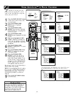 Preview for 46 page of Philips 51 IN DIGITAL WIDESCREEN HDTV MONITOR 51PW9303 Directions For Use Manual