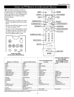 Preview for 23 page of Philips 51 IN DIGITAL WIDESCREEN HDTV MONITOR 51PW9363 Directions For Use Manual