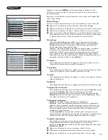 Preview for 58 page of Philips 51-PROJECTION HDTV PIXEL PLUS 51PP9200D User Manual