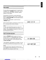 Preview for 51 page of Philips 6SB 47 Operating Manual