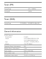 Preview for 21 page of Philips AE 5252 User Manual