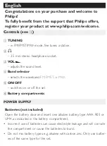 Preview for 3 page of Philips AE6580 User Manual