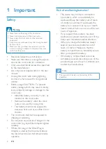 Preview for 4 page of Philips AJ2000 User Manual