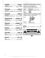 Preview for 2 page of Philips AJ3012 (French) Manuel D'Utilisation