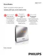 Philips AJ3231 User Manual preview