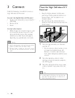 Preview for 14 page of Philips AVR9900/12 User Manual