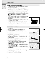 Preview for 12 page of Philips AZ-2030 User Manual