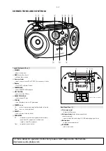 Preview for 5 page of Philips AZ 3010 series Service Manual