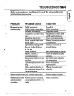 Preview for 17 page of Philips AZ 7360 Instructions For Use Manual