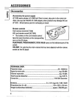 Preview for 6 page of Philips AZ 7362 Instructions For Use Manual