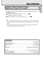 Preview for 95 page of Philips AZ 7374 Instructions For Use Manual