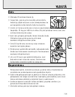 Preview for 129 page of Philips AZ 7374 Instructions For Use Manual