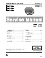 Philips AZ 7566 Service Manual preview