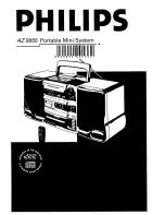 Philips AZ 9855 Operating Manual preview