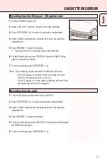 Preview for 13 page of Philips AZ1015 User Manual