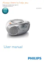 Philips AZ127/93 User Manual preview