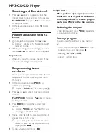 Preview for 8 page of Philips AZ302S User Manual