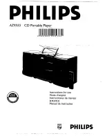 Philips AZ9555 Instructions For Use Manual preview