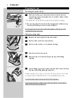 Preview for 8 page of Philips Azur Cordless HI570 User Manual