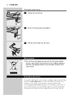 Preview for 16 page of Philips Azur Cordless HI570 User Manual