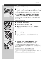 Preview for 87 page of Philips Azur Cordless HI570 User Manual