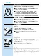 Preview for 6 page of Philips Azur GC4005 Manual