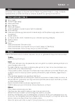 Preview for 83 page of Philips Azur Ionic GC4630 Manual