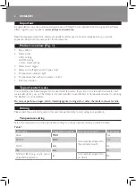 Preview for 4 page of Philips Azur Performer GC3800 Series User Manual