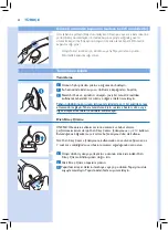 Preview for 20 page of Philips Azur Performer Plus GC4500 Series User Manual