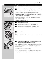 Preview for 31 page of Philips Azure Cordless HI570 Instructions For Use Manual