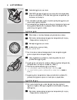 Preview for 92 page of Philips Azure Cordless HI570 Instructions For Use Manual