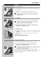 Preview for 93 page of Philips Azure Cordless HI570 Instructions For Use Manual