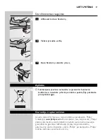 Preview for 97 page of Philips Azure Cordless HI570 Instructions For Use Manual