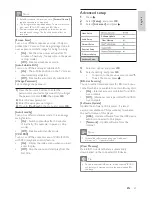 Preview for 21 page of Philips BDP-2800 User Manual