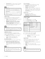 Preview for 18 page of Philips BDP7500BL User Manual