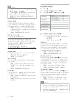 Preview for 20 page of Philips BDP7500BL User Manual