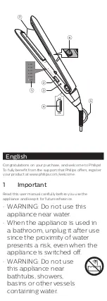 Preview for 2 page of Philips BHS378 User Manual