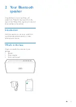 Preview for 5 page of Philips BT3010 User Manual