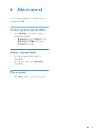 Preview for 17 page of Philips BTB2462 User Manual