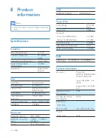 Preview for 20 page of Philips BTB2462 User Manual