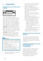 Preview for 3 page of Philips BTB2570 User Manual