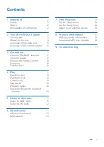 Preview for 2 page of Philips BTB4800 User Manual