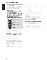 Preview for 24 page of Philips C777 - FW Mini System Owner'S Manual