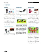 Preview for 2 page of Philips CAM110BU Brochure