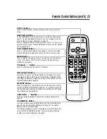 Preview for 23 page of Philips CCA131AT Owner'S Manual