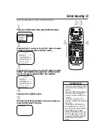 Preview for 33 page of Philips CCA134AT Owner'S Manual