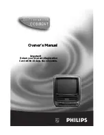 Philips CCB 092AT Owner'S Manual preview