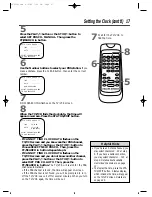 Preview for 17 page of Philips CCZ130AT Owner'S Manual