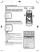 Preview for 34 page of Philips CCZ130AT Owner'S Manual